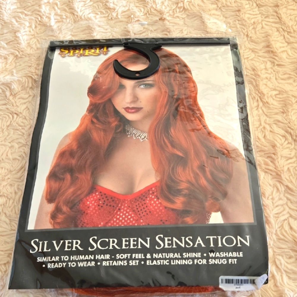 Spirit Silver Screen Sensation Red Wig